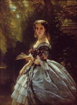 エリザベス・エスペロヴナ王女 ベロセルスキー・ベロセンキー トルベツコイ王女の王室肖像画 フランツ・クサーヴァー・ウィンターハルター Oil Paintings